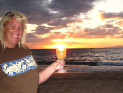 Sunset in a Glass!